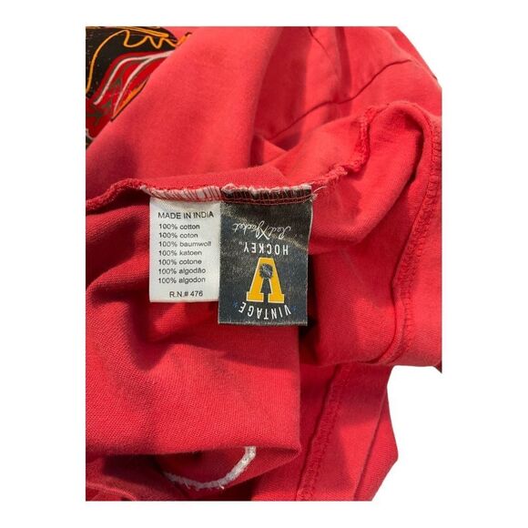 Chicago Blackhawks Men Size Large RED BLACK Alumni Raglan Stan Mikita #21 back. - Picture 9 of 16